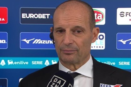 阿莱格里：外界都在谈联赛冠军，但我们必须记住目标是进欧冠