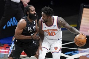 必赢体育-登场4分钟再度伤退！哈登腿筋令人揪心 篮网埋隐患