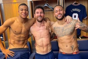 必赢-姆巴佩喊话内马尔梅西：分享蛋糕，咱仨才都有的吃